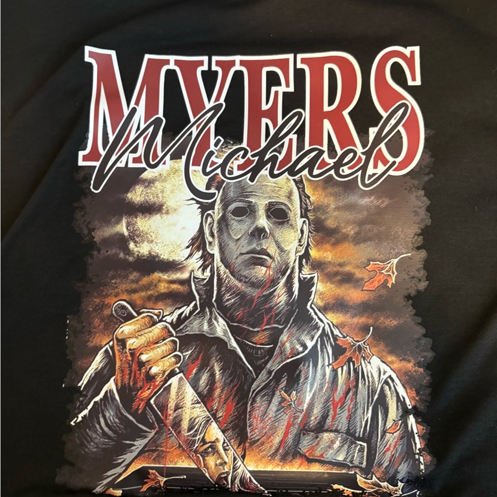 Michael Myers Graphic Tee - Black unisex